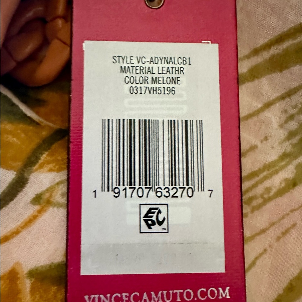 Vince Camuto Melon Adynal Style Shoulder Bag Crossbody! Acrylic Chain New - Picture 6 of 15